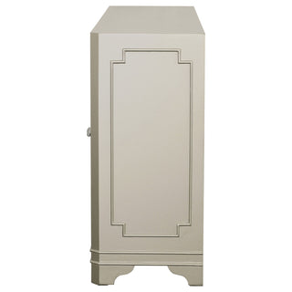 Adriane - 4 Door Accent Cabinet - Champagne