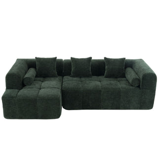 Sectional Free Combined Sofa With 2 Side Pockets