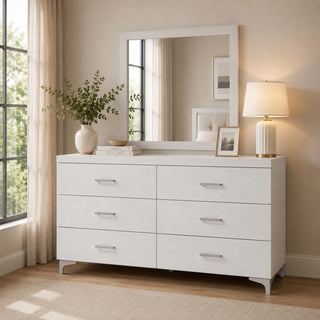 Casilda - Mirror - White