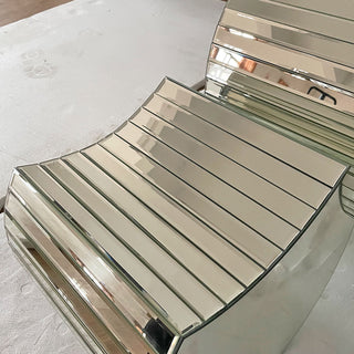 Coffee Table - Silver / Mirror