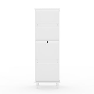 Storage Cabinet, Freestanding Curio Cabinet With Grid Doors & Drawer, Pantry Display Cabinet For Kitchen