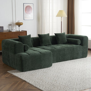 Sectional Free Combined Sofa With 2 Side Pockets