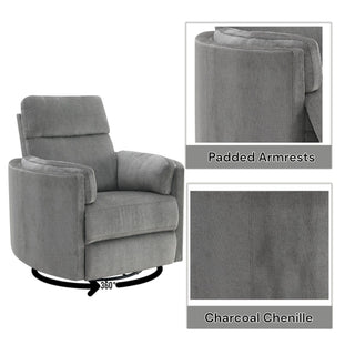 Sagen - Glider Recliner With Swivel