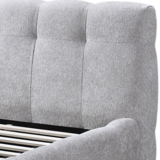 Hannah - Eastern King Bed - Gray