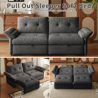 Sofa Bed, 2 In 1 Design For Living Rooms