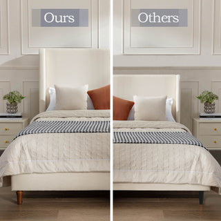 Harper - Tall Headboard Upholstered Bed