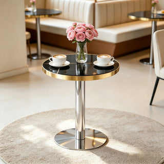 Elegant Modern Round Bistro Table