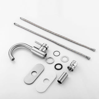 Modern Bathroom Faucet Single Hole Single Handle