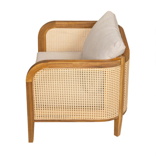 Kirkby - Bohemian Outdoor Patio Cushioned Arm Chair