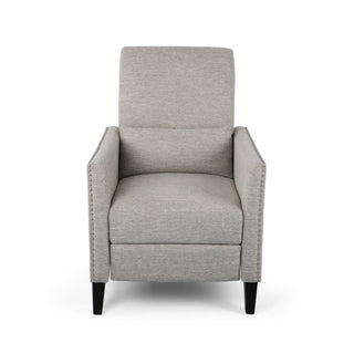 Kiersten - Contemporary Fabric Pushback Recliner