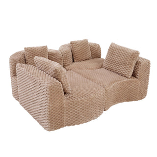 Modular Sectional Sofa With Free Combination Design