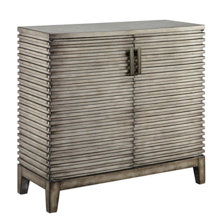 Fancy Design Chest With Ample Storage - Gray