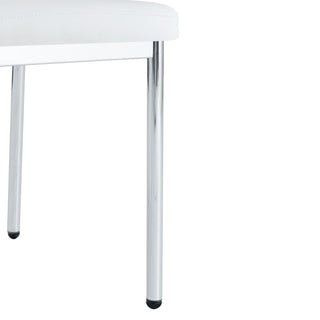 Luxury Simple High Resilience Dining Chair With Metal Legs