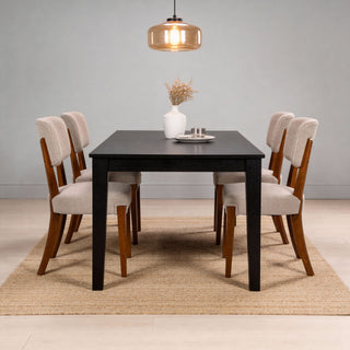 Contemporary Armless Dining Chairs (Set of 2)