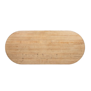 Colette - Oval Dining Table - Blue / Gray