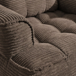 Convertible 2 In 1 Armrest Sofa For Bedroom