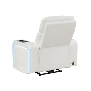 Electra - Power Recliner With Power Headrest, Massage, LED Lighting And USB Control