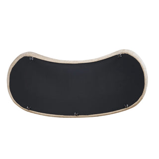Curved 3 Seater Sofa, Long Living Room Couch