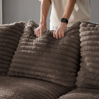 Modern Comfy Upholstered Sofa Cloud Couch & Deep Seat Couches