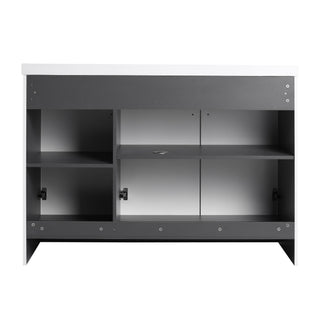Modern Freestanding Bathroom Vanity With Soft Close Cabinet Doors