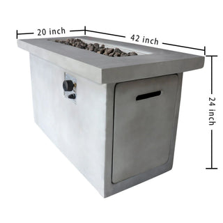 Propane / Gas Outdoor Fire Pit Table