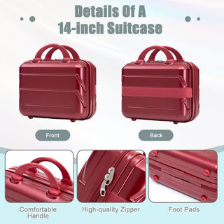 Spinner Luggage Set With Combination Lock