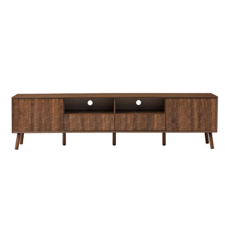 TV Stand With Drawers And Cable Management - Walnut