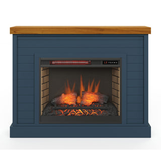 48" Fireplace With Mantel