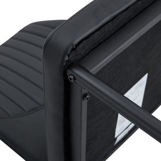 Ergonomic Simple Chair With Metal Leg