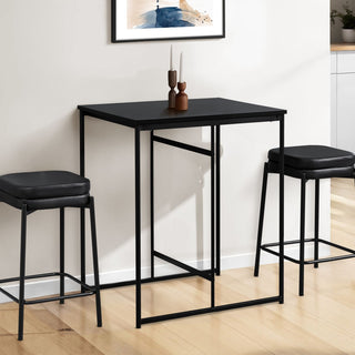 Counter Height Dining Table, Rectangular - Black