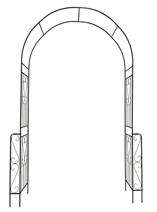 Metal Garden Arch Garden Arbor Trellis Climbing Plants Support Rose Arch Outdoor Arch