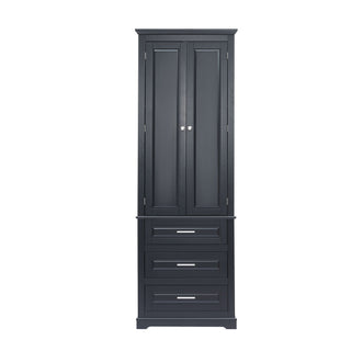 Storage Cabinet With 3 Drawers For Bathroom