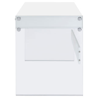 Barretta - 2 Drawer Writing Desk - Gloss White