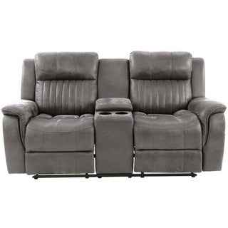Contemporary Living Room Set, Horizontal And Vertical Tufting