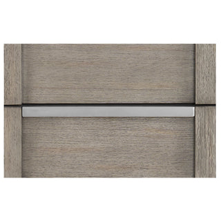 Kelis - 4 Piece Bedroom Set With Queen Panel Bed And LED - Gray