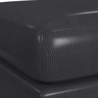 Horizon - Ottoman With Wood Base