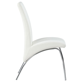 Darby - Upholstered Dining Side Chair (Set of 2) - White