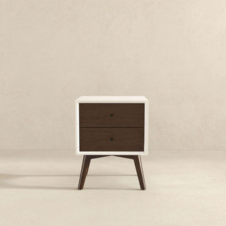 Caroline - Mid-Century Modern Style Night Stand 2 Drawer
