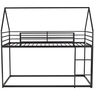 House Bunk Bed With Built In Ladder