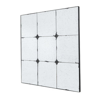 Traditional Decor Style Antique Glass Panel Mirror, Wall Mirror For Bathroom Entryway Console Lean Against Wall