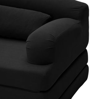 2 Seater Sofa Bed, Compact Foldable Floor Couch