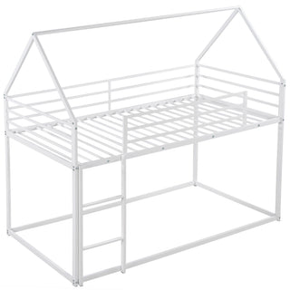 House Bunk Bed With Built In Ladder