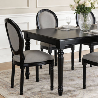Upholstered & Round Back Dining Chairs (Set of 2)