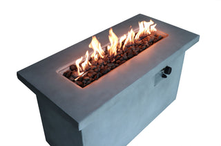Propane / Gas Outdoor Fire Pit Table Durable Construction