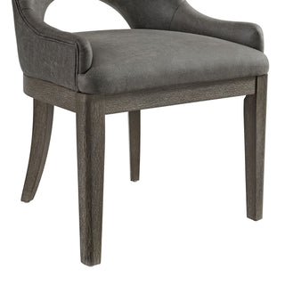 Hollywood Park - Dining Chair (Set of 2) - Dark Gray