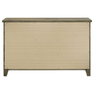 Pelton - 6 Drawer Dresser - Oak