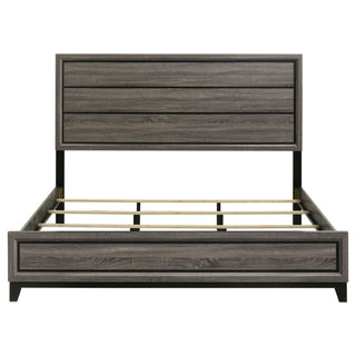 Carina - Eastern King Bed - Oak