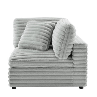 Jenny - Corner Accent Chair - Gray