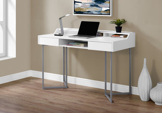 Computer Desk For Home Office, Ample Storage, Contemporary & Modern