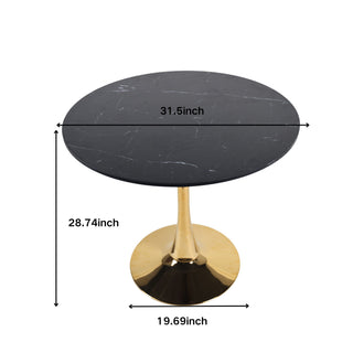 Tulip Table With Round Pedestal Dining Table